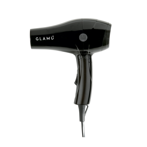 Glamu Black Giubra Foldable Travel Hair Dryer -Hair dryers -Giubra