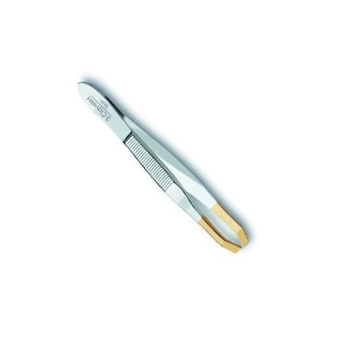 Krabbenpinzette 8cm -Pinzetten und Haarentfernungsutensilien -3 Claveles