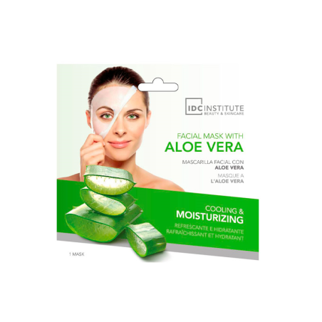 Mascarilla Facial Aloe Vera IDC INSTITUTE -Mascarillas y exfoliantes -IDC Institute