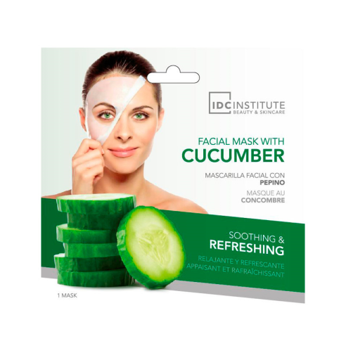 Mascarilla Facial Pepino IDC INSTITUTE -Mascarillas y exfoliantes -IDC Institute