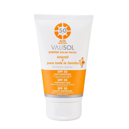 Crème Solaire Visage SPF50 Enfants 100 ml -solaire -Valquer