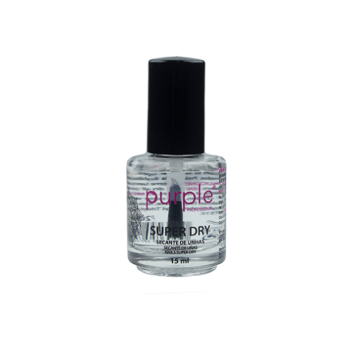 Secante de uñas Super Dry Purple Professional 15ml -Tratamientos Quitaesmaltes -Purple Professional