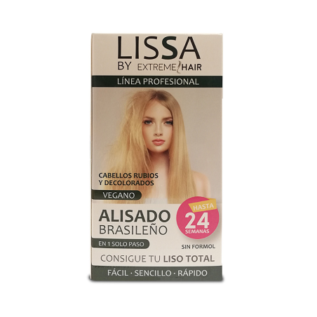 Lisciante Brasiliana Vegana Bionde Lissa 100ml -Permanente e lisciante -