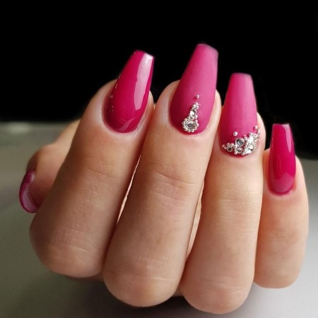 Funny Things Lila Gel-Nagellack P2006 -Semipermanenter Emaille -Purple Professional 2