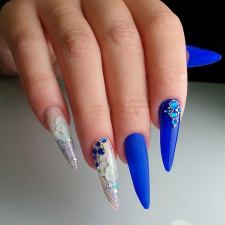 Winter Mysteries Gel-Nagellack, Himmelviolett, P2029 -Semipermanenter Emaille -Purple Professional 2