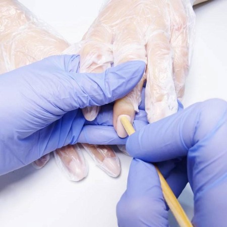 Guanti idratanti emollienti per manicure 1 paio Ideale -Crema mani e piedi -Ideal Cosméticos 2