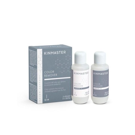 Kinmaster Farbentferner 2 x 50 ml Kin Cosmetics -Schutzmittel und Farbstoffentferner -KIN Cosmetics