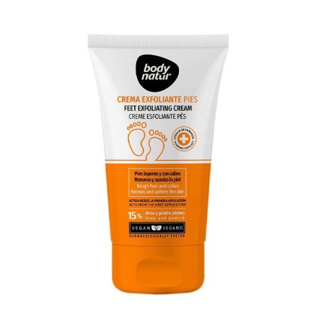 Body Natur Fußpeeling 100ml -Hand- und Fußcreme -Body Natur