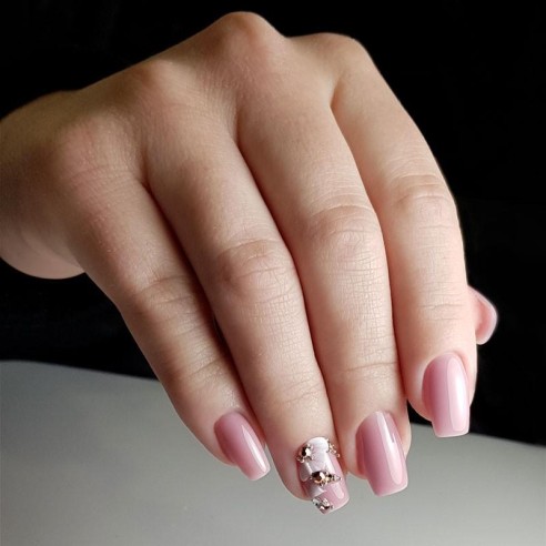 Base Cover Elastica Rosa Purple Professional 15 ml -Basi e Top Coat -Purple Professional