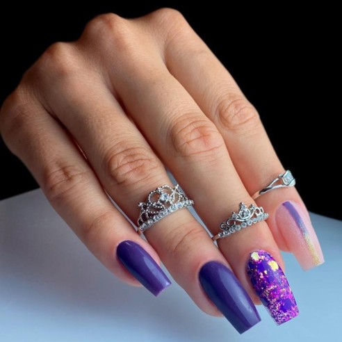 Smalto semipermanente P2165 Goditi il tuo premio Purple Professional -Smalto semipermanente -Purple Professional