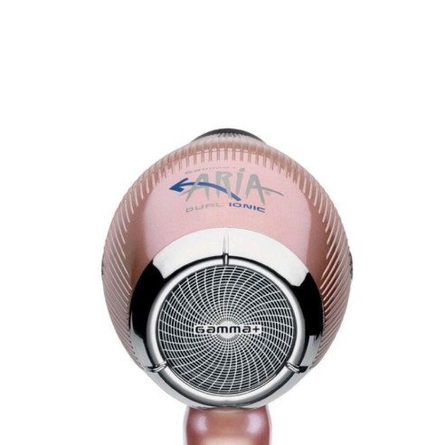 Secador de cabelo iônico Aria Gold Rose 2200W Gamma Piu -Secadores de cabelo -Gamma Piu
