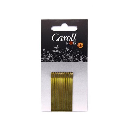 Caroll Blonde Haarnadel 12 Einheiten -Haarnadeln, Clips und Haargummis -AG