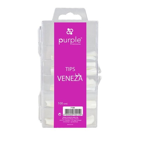 Consigli Veneza Trasparente 100 unità. -Accessori per utensili -Purple Professional