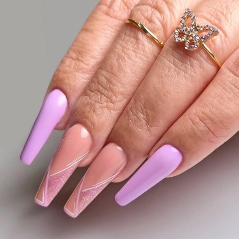 Esmalte Gel P2176 Show Love Purple Professional -Esmalte semi permanente -Purple Professional