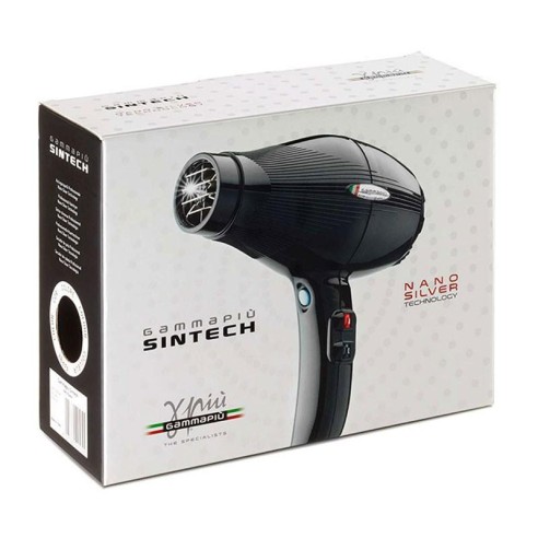 Sintech black Gamma Piu hair dryer -Hair dryers -Gamma Piu