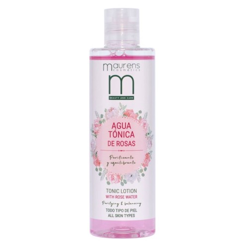Maurens Rose Tonic Water 250ml -Reinigungsmittel und Toner -Maurens