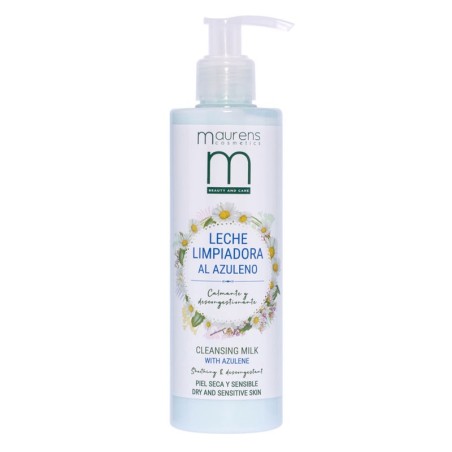 Leite Lim Azulene 250ml Maurens -Limpadores e tonificantes -Maurens