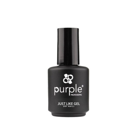Top Coat Just Like Gel 15ml Purple Professional -Bases y Top Coats -Purple Professional