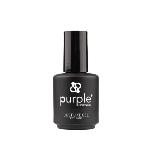 Top Coat Just Like Gel 15ml Purple Professional -Bases y Top Coats -Purple Professional