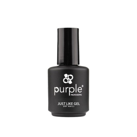 Top Coat Just Like Gel 15ml Purple Professional -Bases y Top Coats -Purple Professional