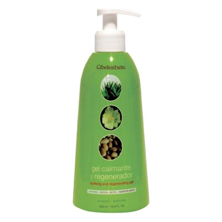 Aloe Vera + Argan + Gel di Rosa Canina 500ml Cibele -Creme depilatorie, decoloranti e post depilatorie -