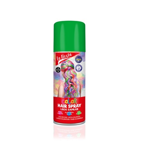 Spray Pelo Color Verde -Fantasía y FX -La Fiesta