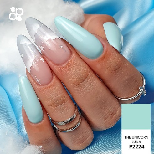 Esmalte Gel P2224 The Unicorn Luna Purple Profes -Semi permanent nail polishes -Purple Professional