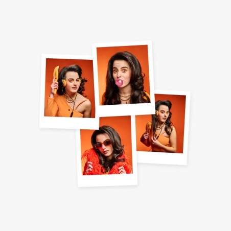 Cepillo Olivia Garden Fingerbrush 90's Party Orange Juice -Cepillos -Olivia Garden