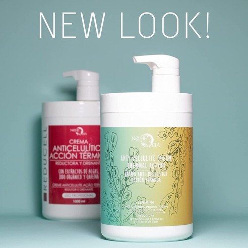 Creme Térmico Anticelulite Efeito Calor Noche & Día 1000ml -Cremes tonificantes e modeladores -Noche & Día