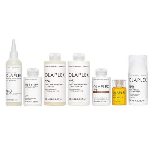 Olaplex Pack Completo de cuidado capilar No 0. No 3. No 4. No 5. No 6. No7 No 8. No 9. -Packs de productos para el pelo -Olaplex