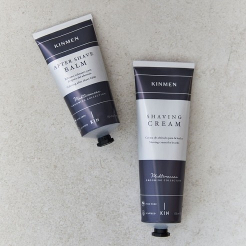 Pack Afeitado Kinmen Crema + After Shave -Barba y bigote -KIN Cosmetics