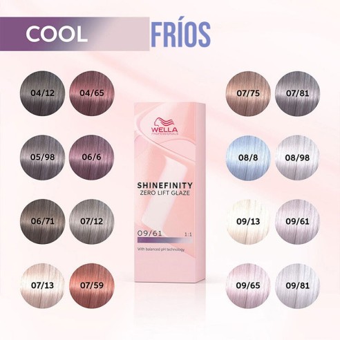 Shinefinity Glaze Wella 60ml -Tintes semi permanentes -Wella