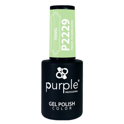 Gel-Nagellack P2229 Reise nach Bora Bora -Semipermanenter Emaille -Purple Professional