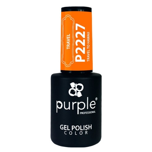 Esmalte Gel P2227 Travel To Hawaii Purple Professional -Esmalte semi permanente -Purple Professional