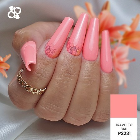 Esmalte Gel P2227 Travel To Bali Purple Profess -Semi permanent nail polishes -Purple Professional 2