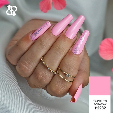 Verniz Gel P2227 Travel To Boracay Purple Professional -Esmalte semipermanente -Purple Professional 2