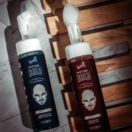 Pack Shampoo + Loção para Carecas Doctor Bald -todos os shampoos -Beardburys 2