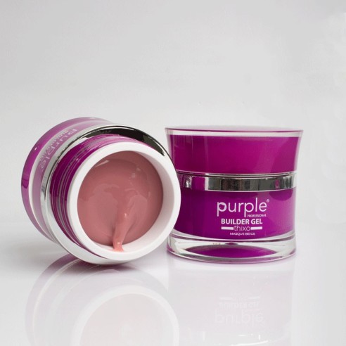 Builder Gel Thixo Masque Beige Purple Professional 50g -Gel y Acrílico -Purple Professional