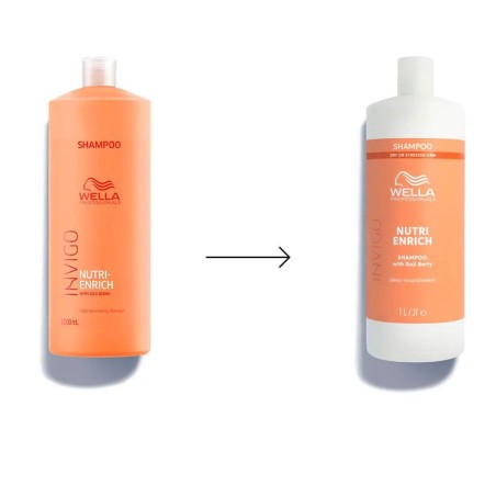 Shampoo Wella Invigo Enrich c. seco ou danificado 1L -Shampoos -Wella