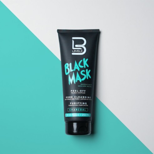 Black Mask Level3 Facial mask 250ml -Masks and scrubs -L3vel3