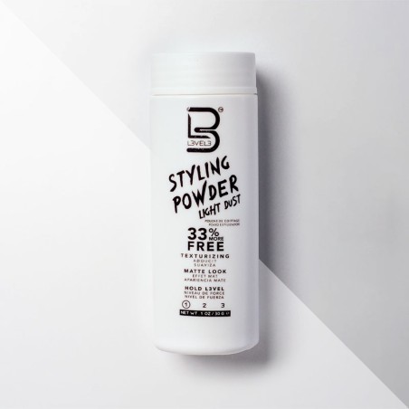 Polvere per styling Dust Level3 Fissaggio morbido 30g -Lacche e spray fissativi -L3vel3