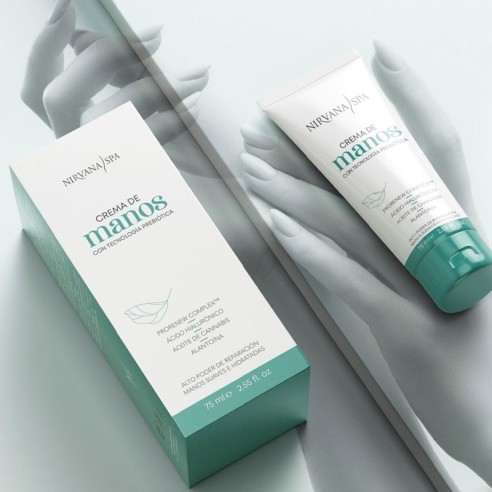 Crème pour les mains Nirvana 75 ml -Crème mains et pieds -Nirvana Spa