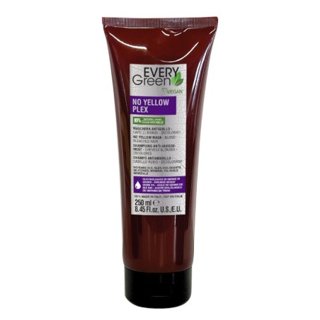 Masque Everygreen No Yellow PLEX 250 ml -Masques capillaires -Everygreen