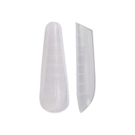 Tips para Unhas Dual Forms Almond Clear 120 unidades. Purple Professional -Acessórios Utensílios -Purple Professional 2