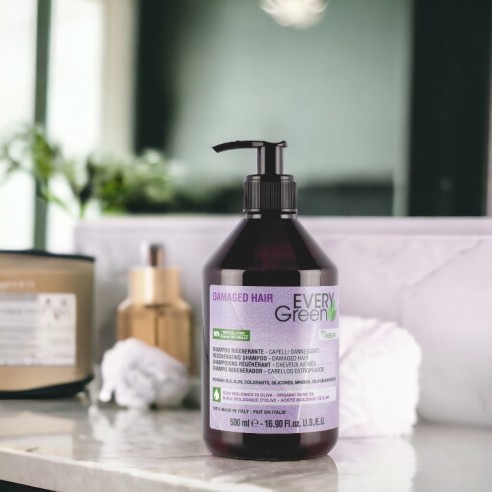 Shampoo Everygreen per capelli danneggiati 500ml -Shampoo -Everygreen