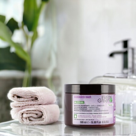 Maschera Everygreen per capelli danneggiati 500ml -Maschere per capelli -Everygreen 2