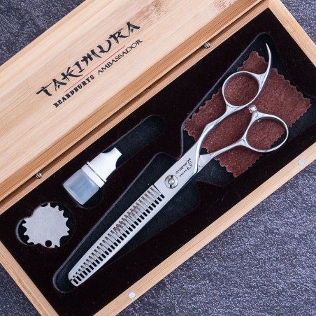 Takimura Modellierschere 6,5'' 16,51cm Beardburys -Friseurscheren und Rasierer -Beardburys