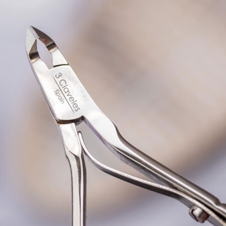 Nut- und Feder-Nagelhautzange 10 cm - 7 mm Schnitt -Utensilien Zubehör -3 Claveles