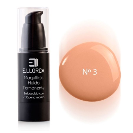 Trucco Fluido Permanente 3 Llorca -Costoso -Elisabeth Llorca