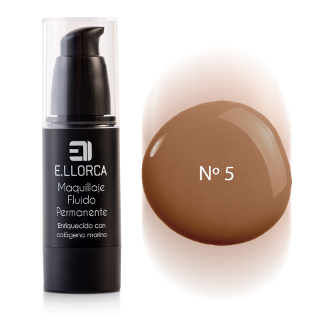 Trucco Fluido Permanente 5 Llorca -Costoso -Elisabeth Llorca